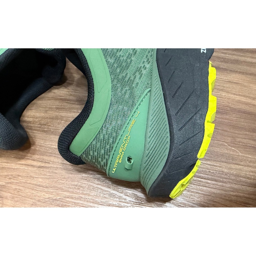 Topo Athletic Ultraventure 4 Trail Running Shoes Mens Green Yellow Vibram Sz 11 - Picture 4 of 12